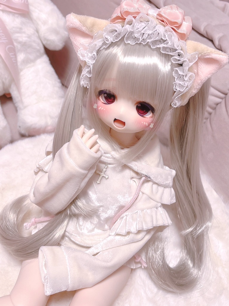 まとみみ1/4サイズ&りぼん2個セット