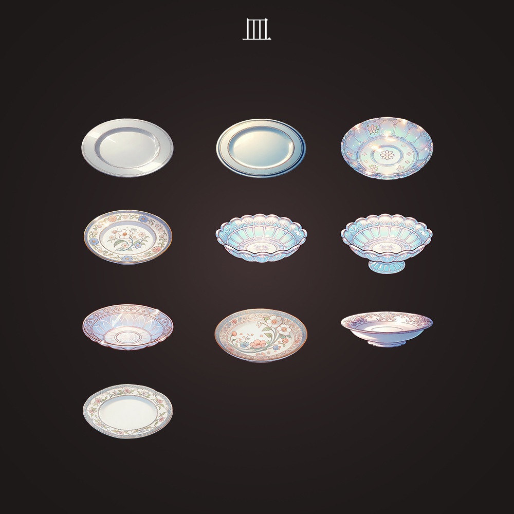 2Dアセットパック | ビンテージ カトラリー コレクション