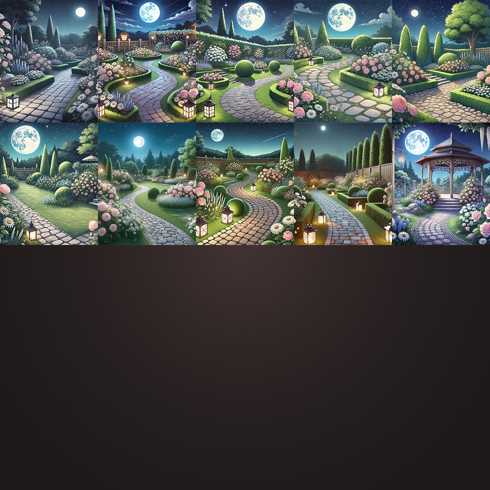 2Dアセットパック | 庭園イメージコレクション