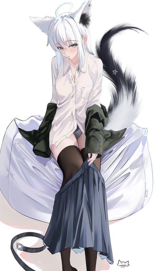 白上フブキ制服アクリルスタンド