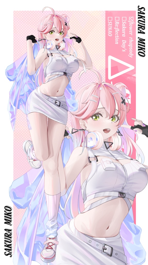 さくらみこ　booth限定アクリルスタンド