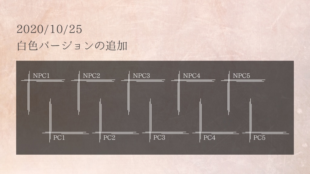 【TRPG素材】PC・NPC置き場