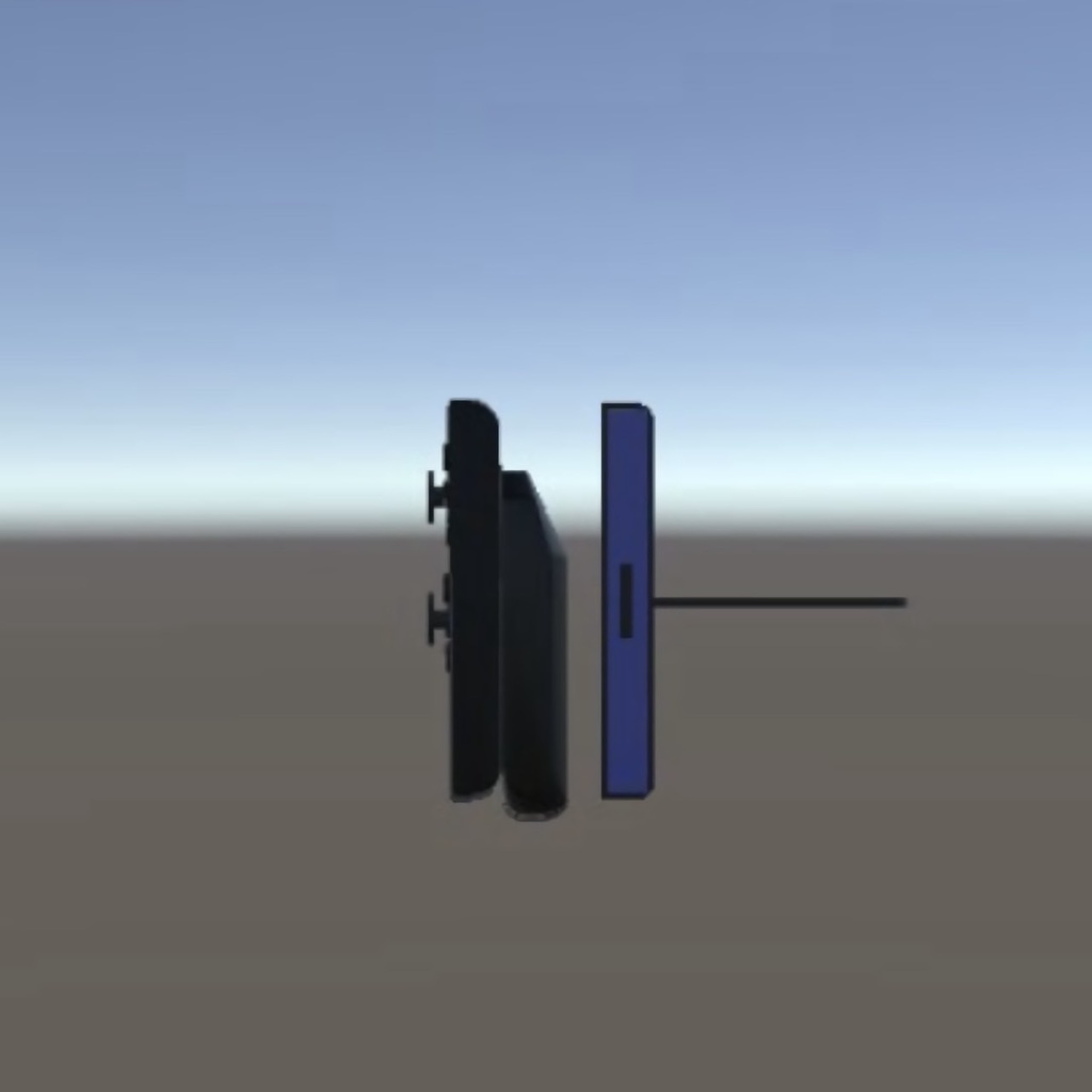 Switch2風コントローラー&ディスプレイ