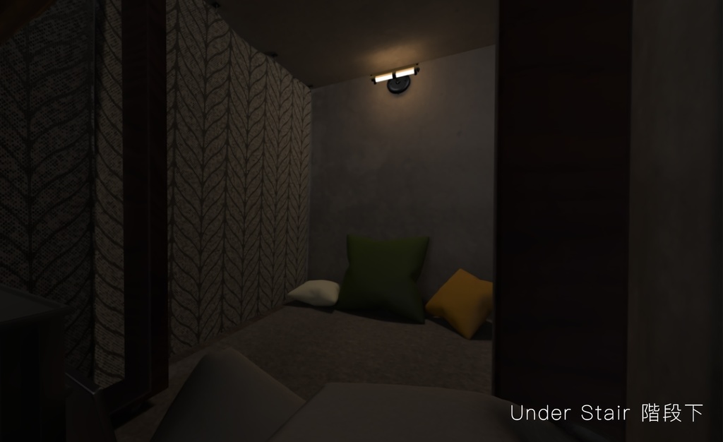 【ワールド導入解説付き】Hidden LoftRoom ヒデンロフトルーム 【全プラットフォーム対応】