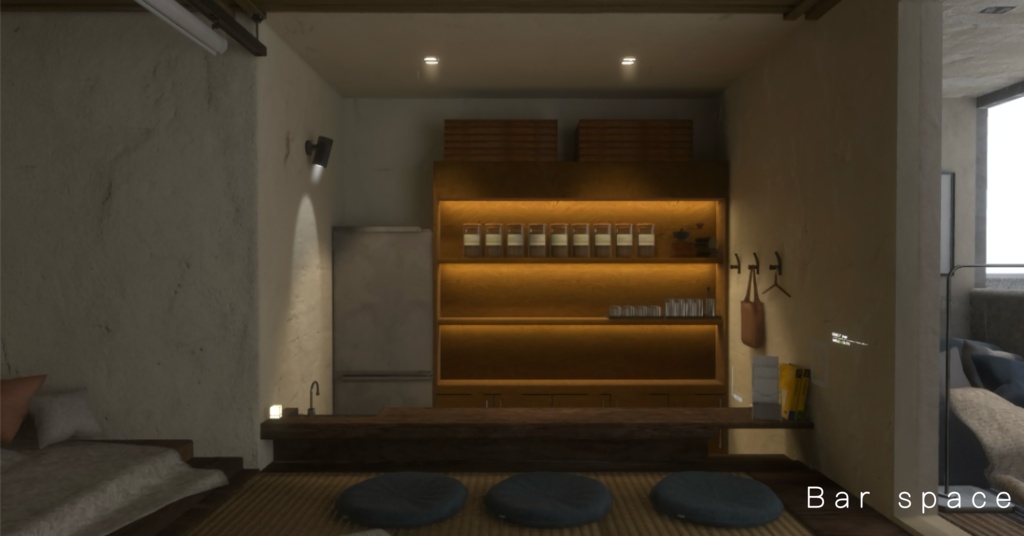 【ワールド導入解説付き】 Cozy Concrete Hideout コジ― コンクリート ハイドアウト