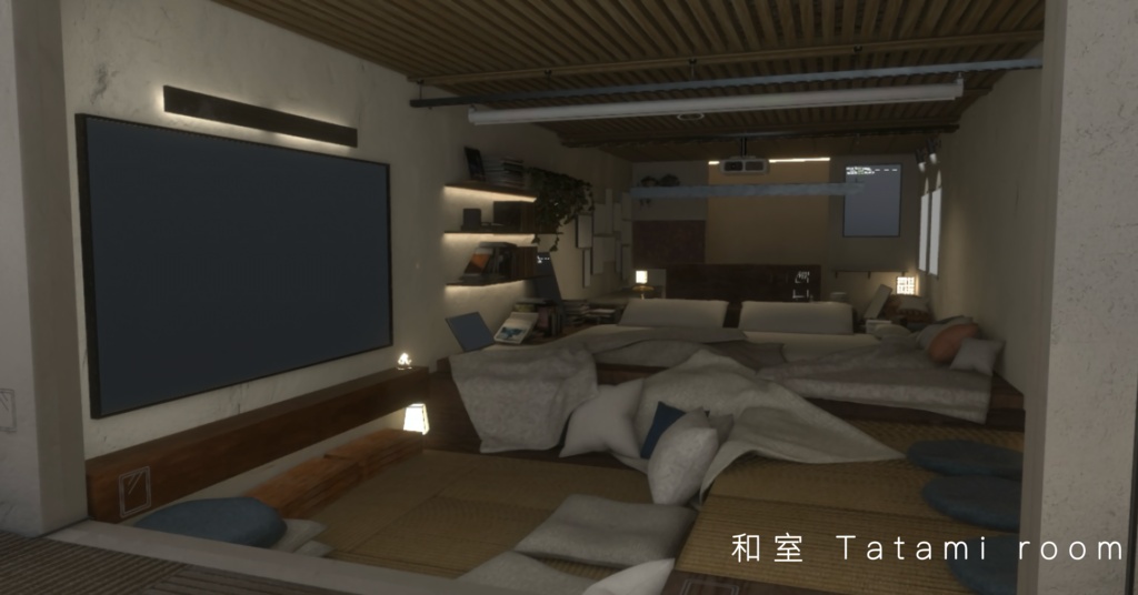 【ワールド導入解説付き】 Cozy Concrete Hideout コジ― コンクリート ハイドアウト
