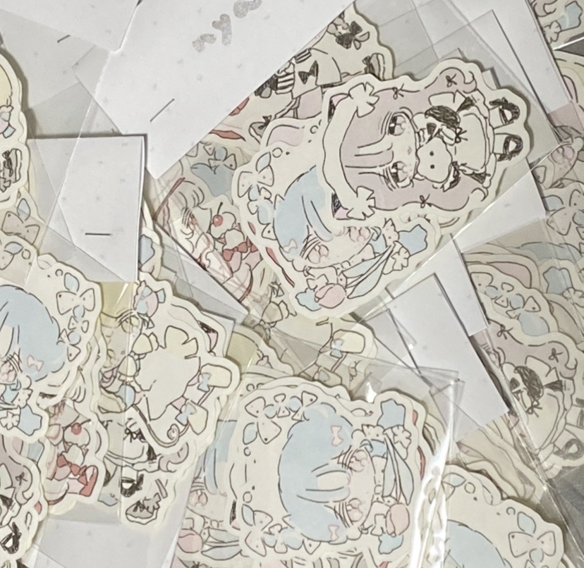 kawaiiステッカー۶ৎ