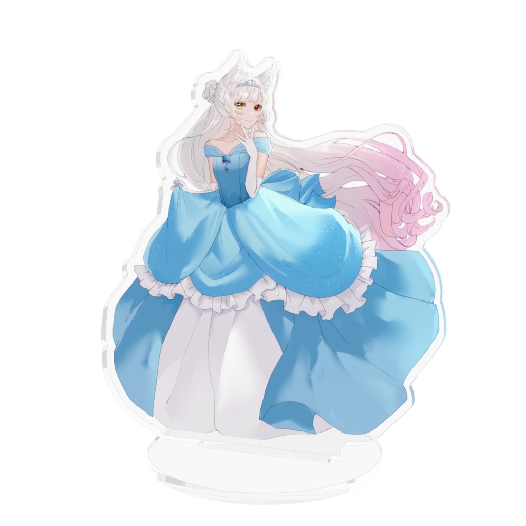 2周年記念　タロットカード風シンデレラ美紅　アクリルスタンド　微笑み　　2nd anniversary tarot card style Cinderella Miku acrylic stand a glad smile
