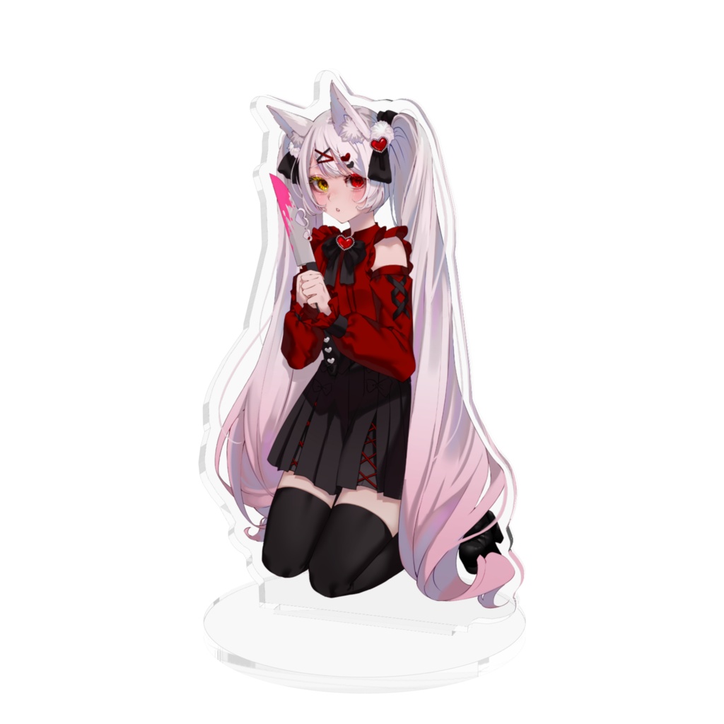 3周年記念企画 有栖川美紅×地雷ヤンデレ風 アクリルスタンド 3rd Anniversary Project Miku Arisugawa x Landmine Yandere Style Acrylic Stand