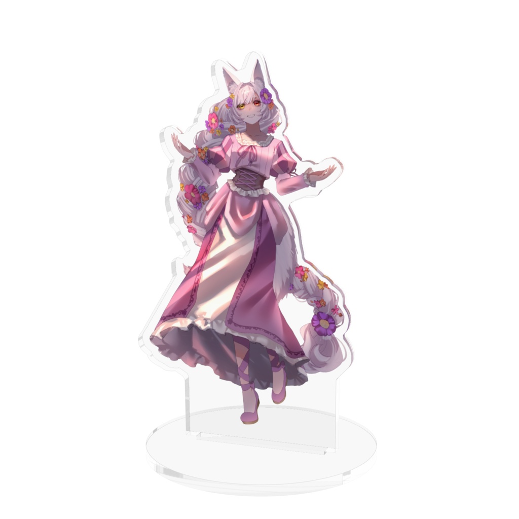 4周年記念　タロットカード風ラプンツェル美紅　アクリルスタンド 選べる表情あり　4th Anniversary Tarot Card Style Rapunzel Mik Acrylic Stand Standard Edition