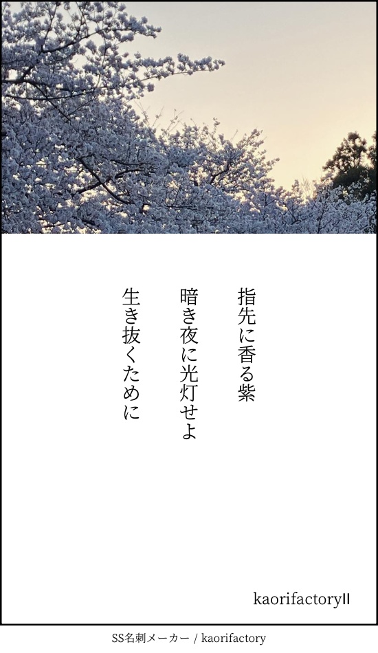 俳句付きお守りアロマブレンドオイル「紫」3ml