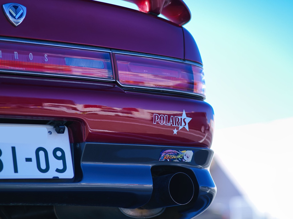 菊月グラフィティステッカー(屋外対応)