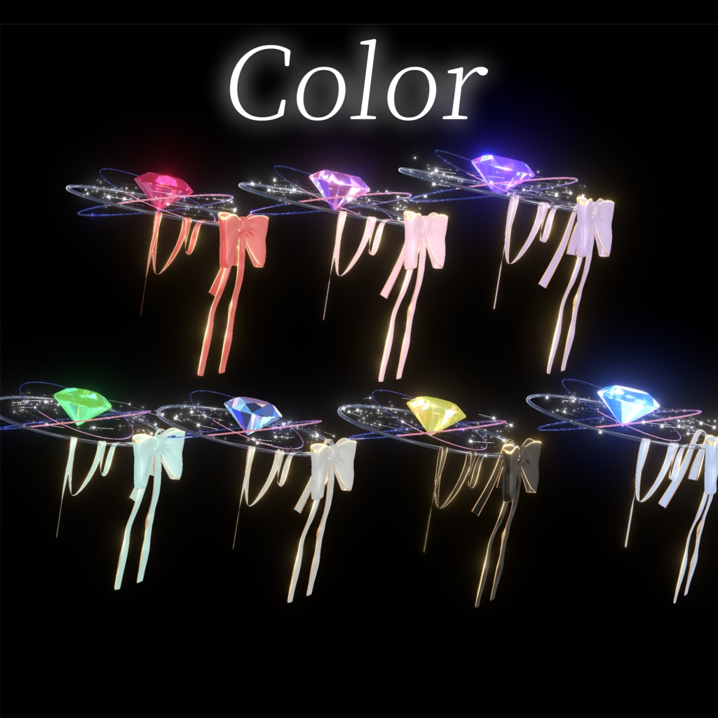 星雫のイヤリング ~Star Drop Earrings~