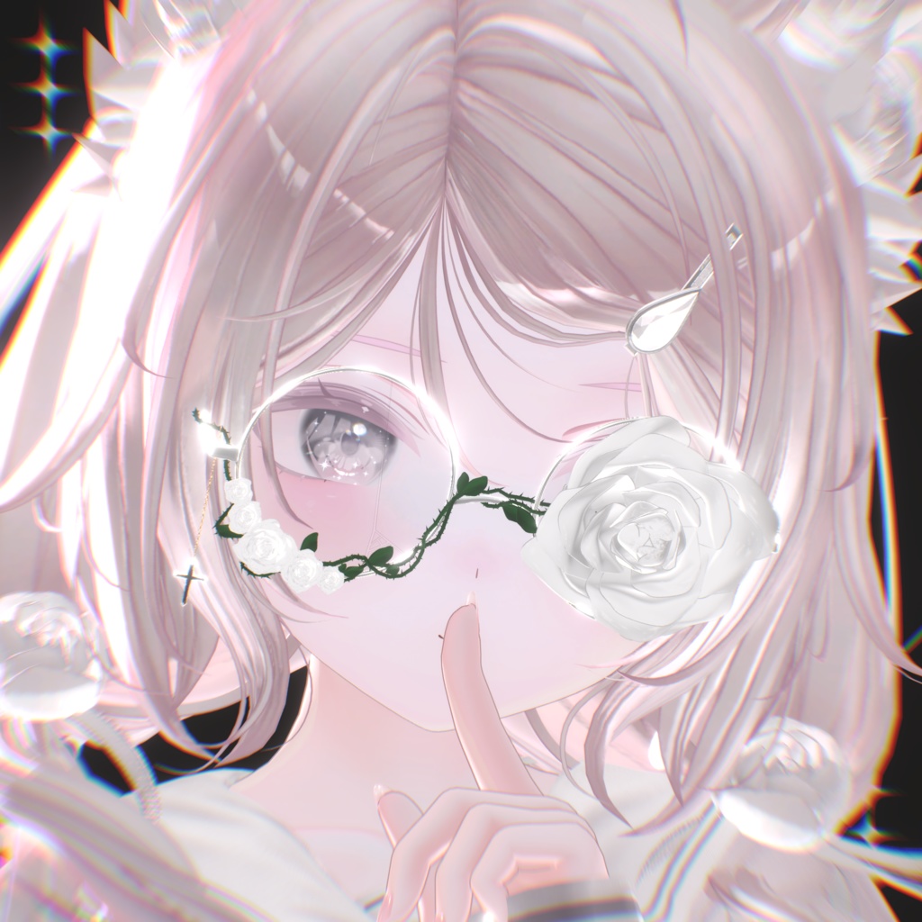 ✨セール中✨秘密の薔薇 ~ Secret Rose Glasses ~