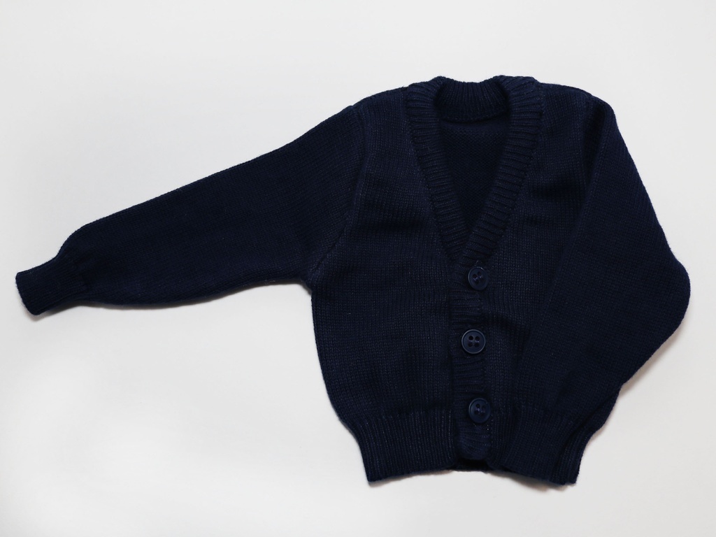 【003】 スクールカーディガン (MDD、SDM サイズ)