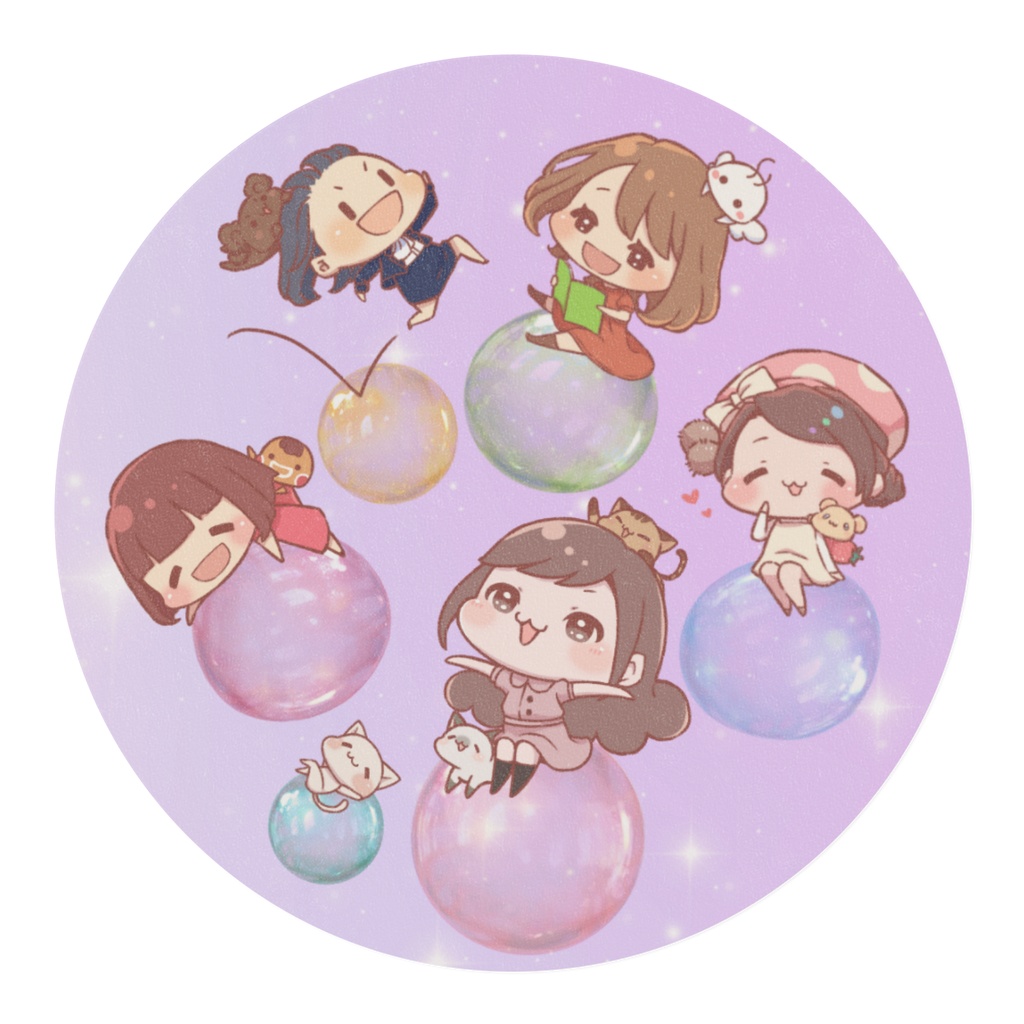 ぺたっと幸せ【しゃぼん星空】