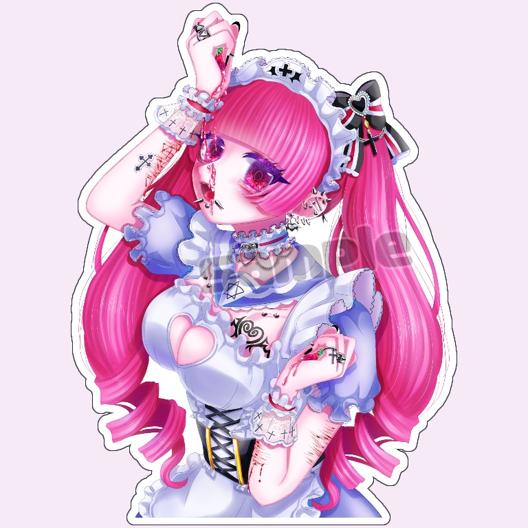 絶望がサマになる シール