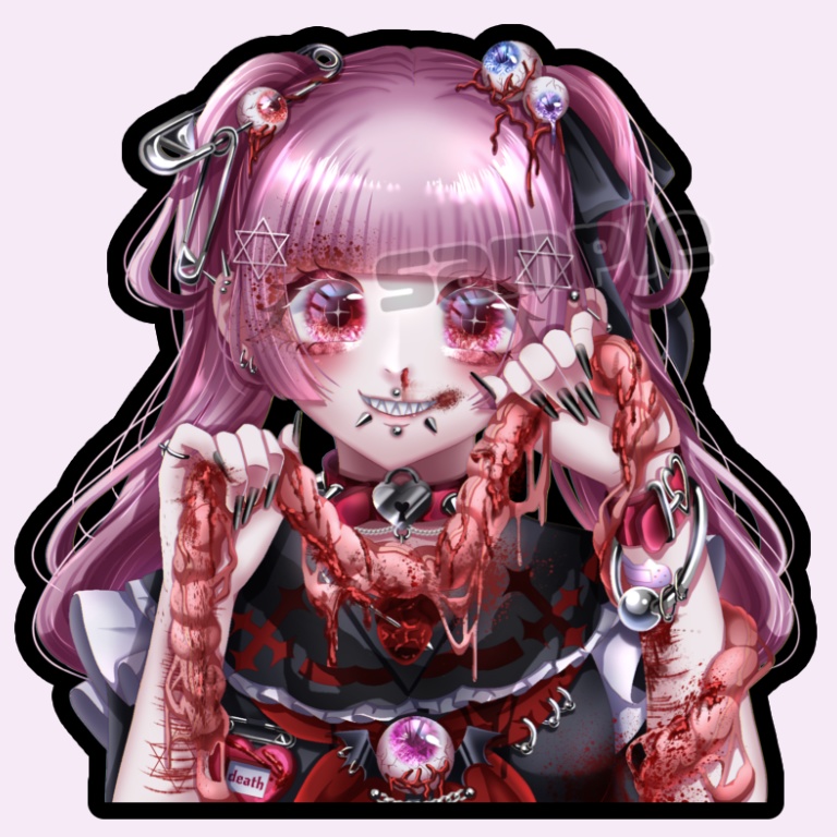 内臓まで愛させて❤︎シール