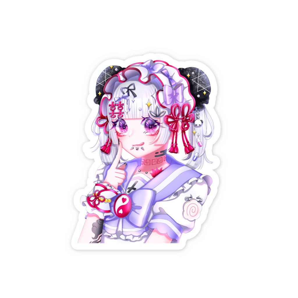 ハオ好ステッカー