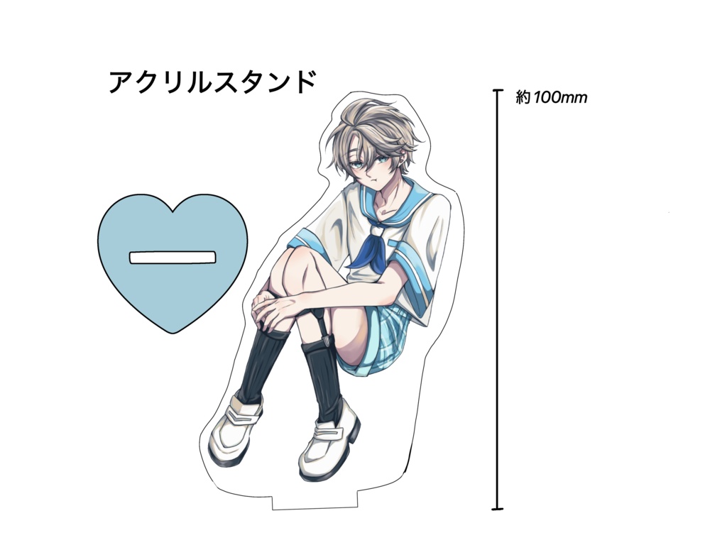 【非公式】甲斐田晴アクリルスタンド＋カードセット