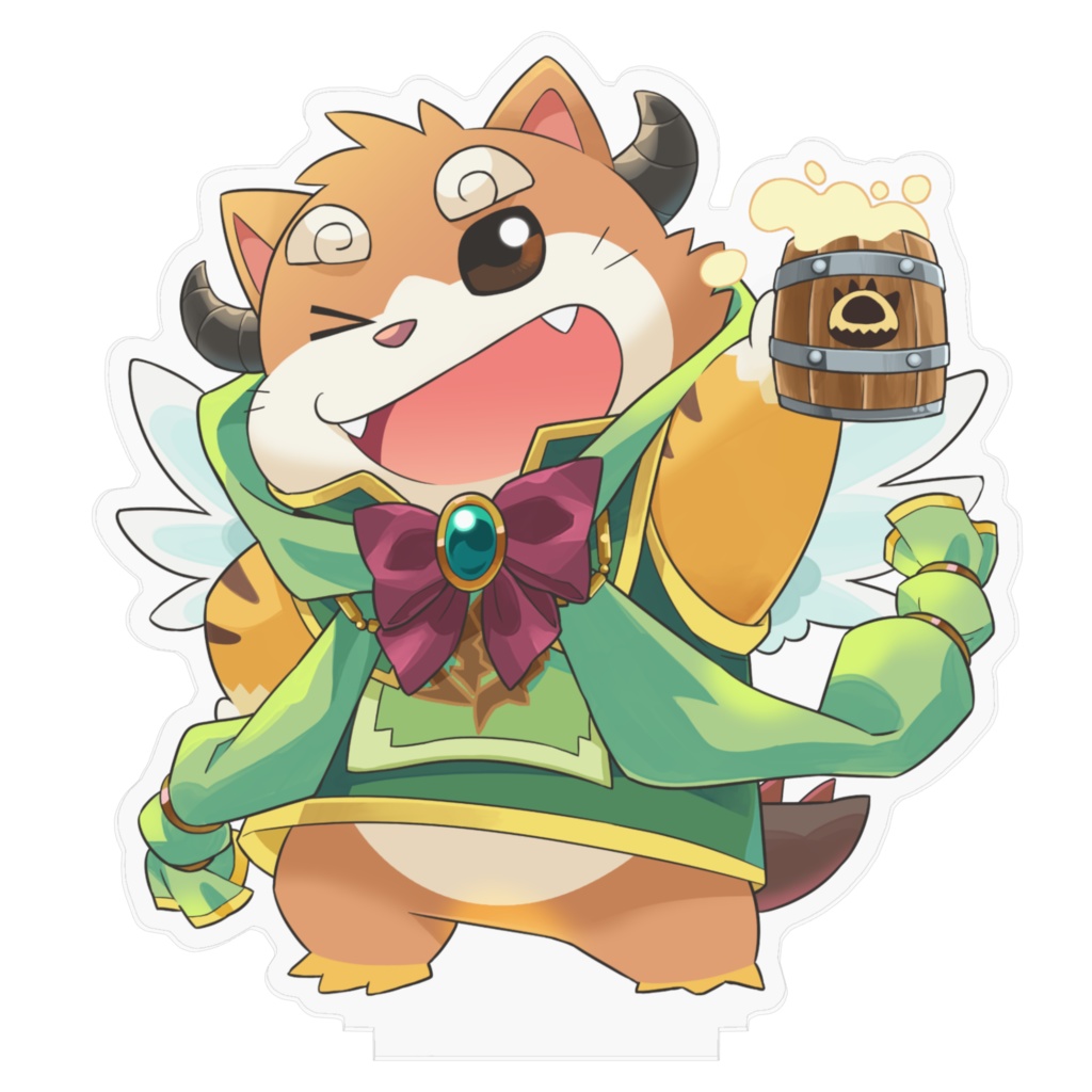 もふもふアクリルフィギュア