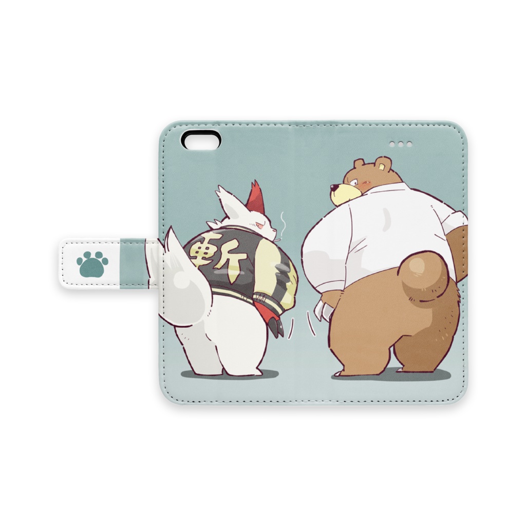 ジップとヤマiPhoneケース
