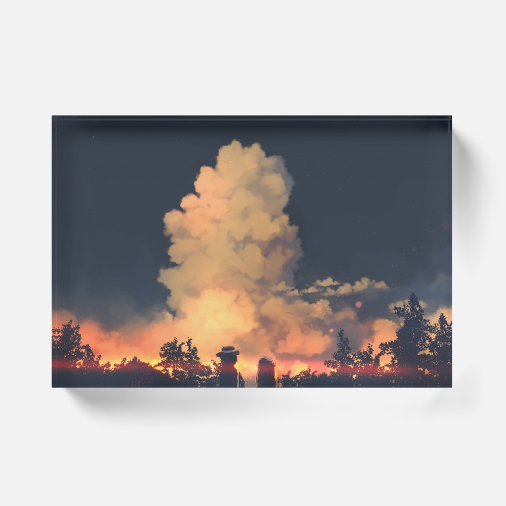 アクリルブロック - 148x100mm