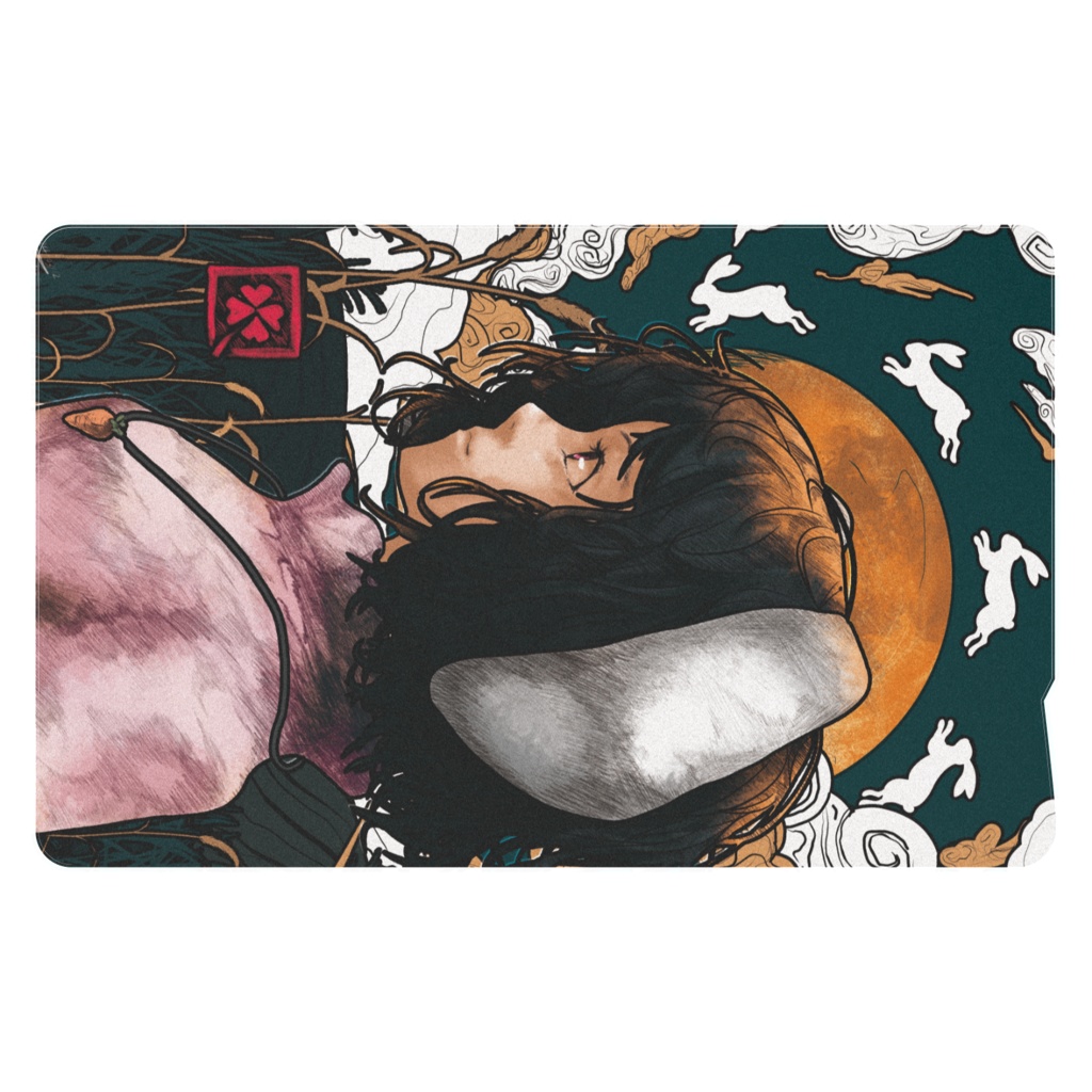 「因幡てゐ」ICカードステッカー