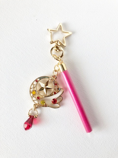 桜な魔法少女風バッグチャーム