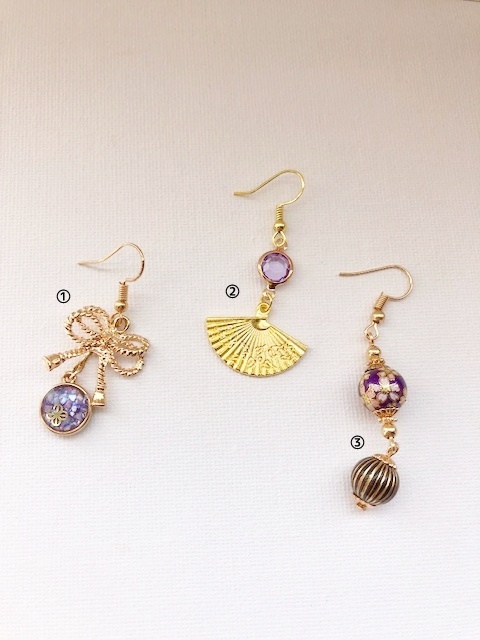 紫式部イメージピアス/イヤリング