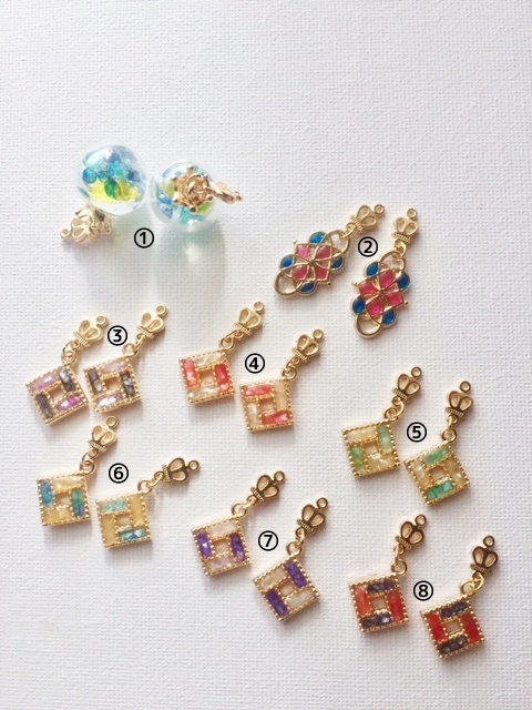 円卓ピアス/イヤリング