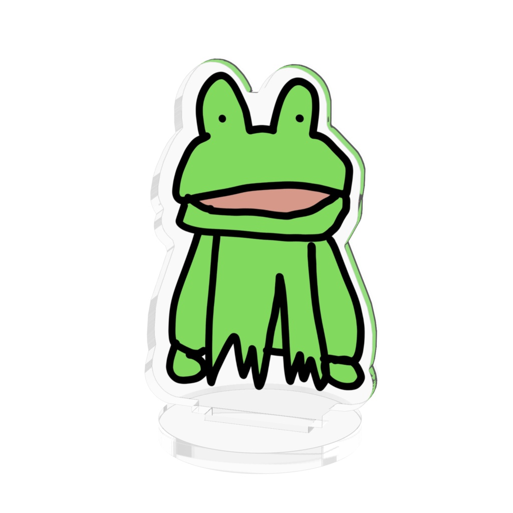 カエルアクリルスタンド