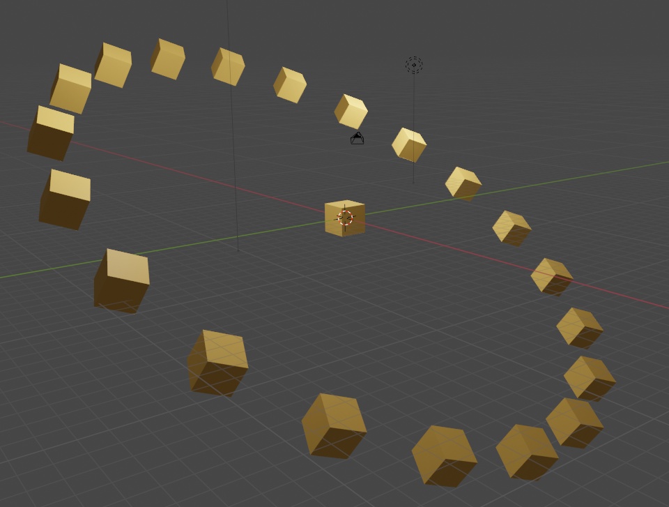 【BlenderAddon】Circular Arrange(円形配置アドオン)