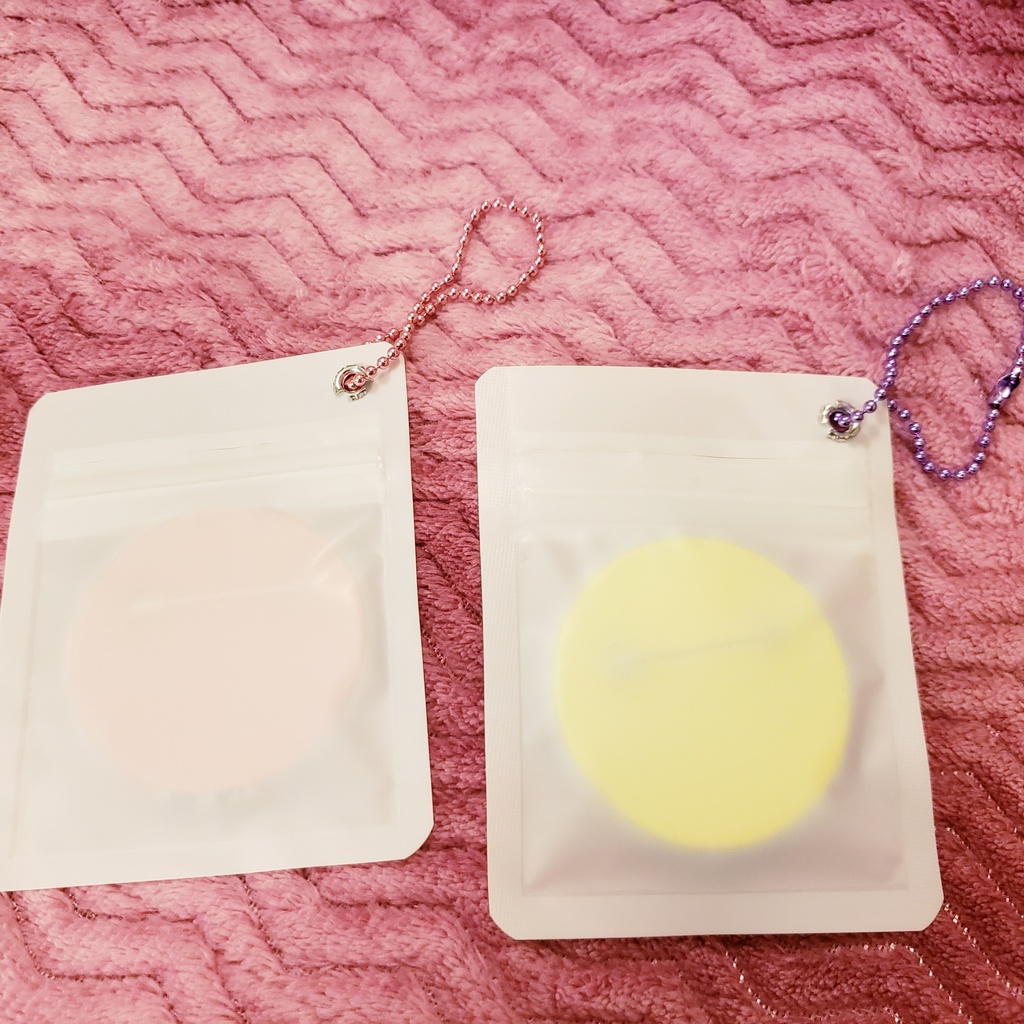 カバー付裏カラー缶バッジ(郵送)