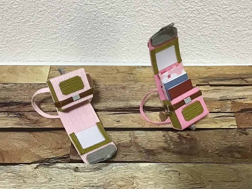 クラフトバンドランドセル・Mサイズ(桜・桜餅)