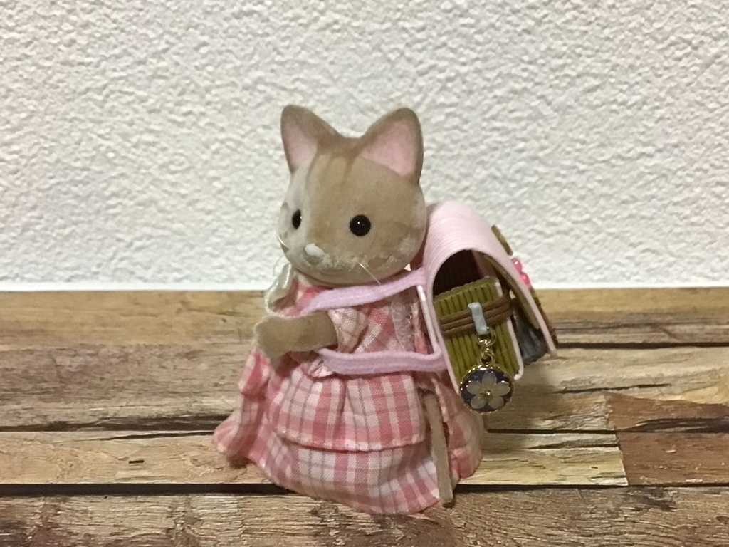 クラフトバンドランドセル・S(桜・桜餅)