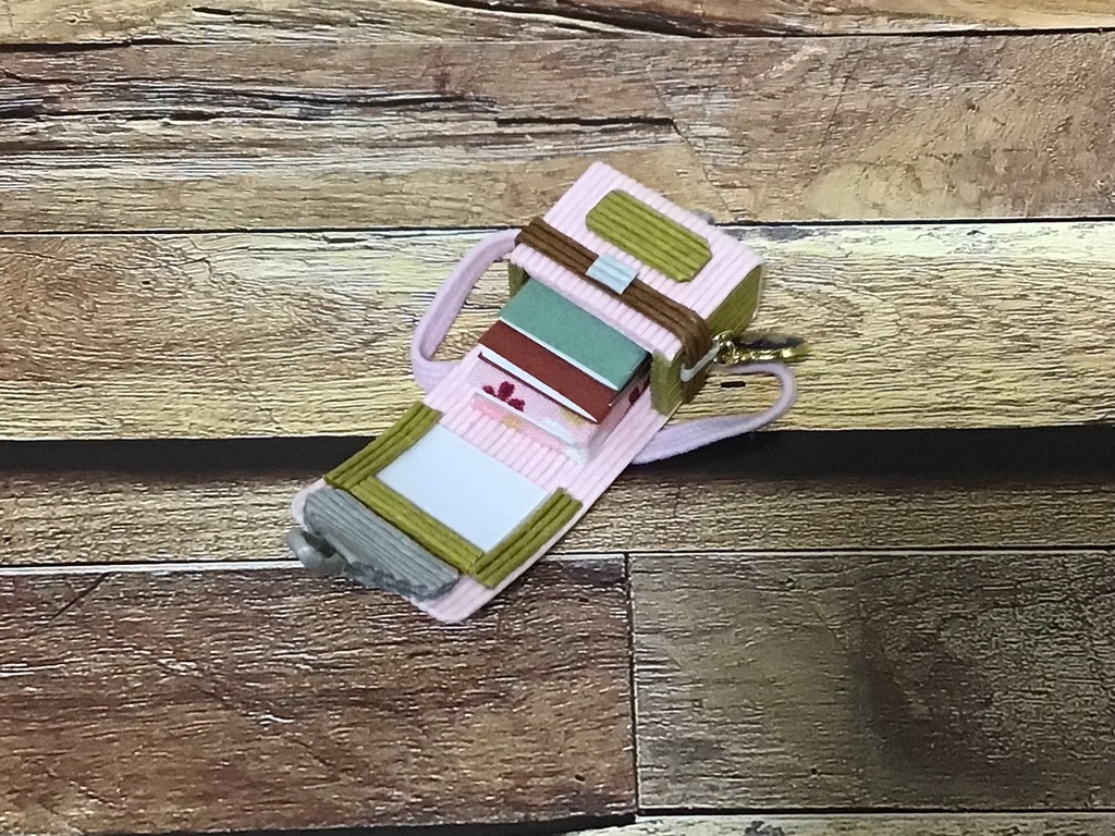 クラフトバンドランドセル・S(桜・桜餅)