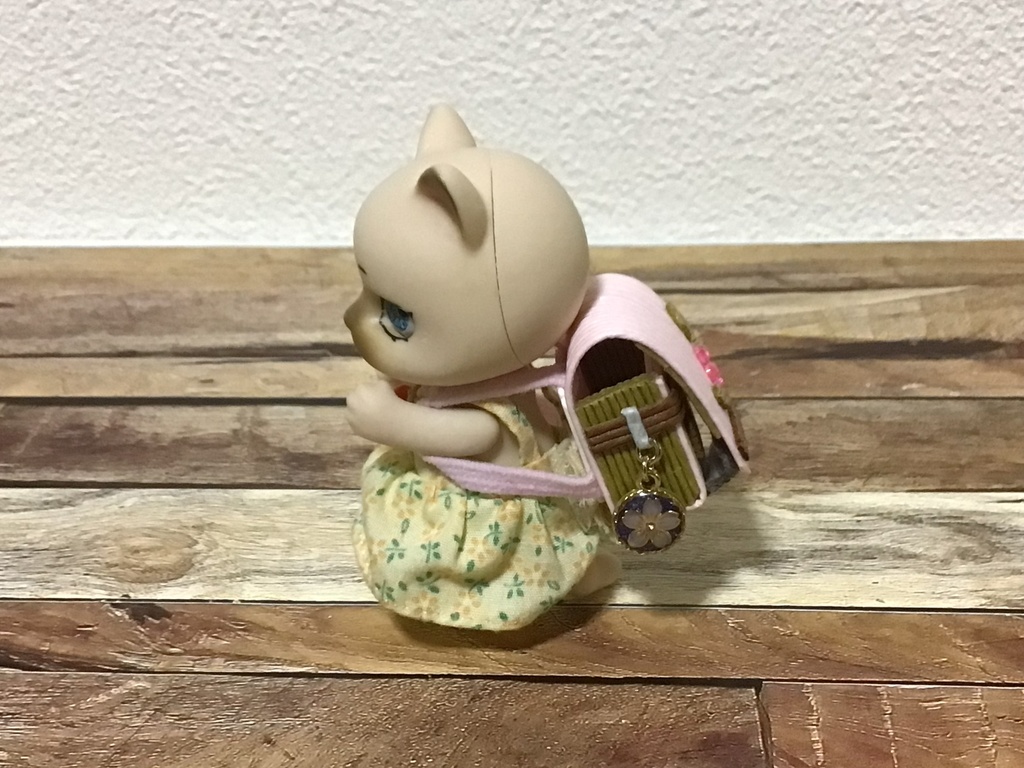 クラフトバンドランドセル・S(桜・桜餅)