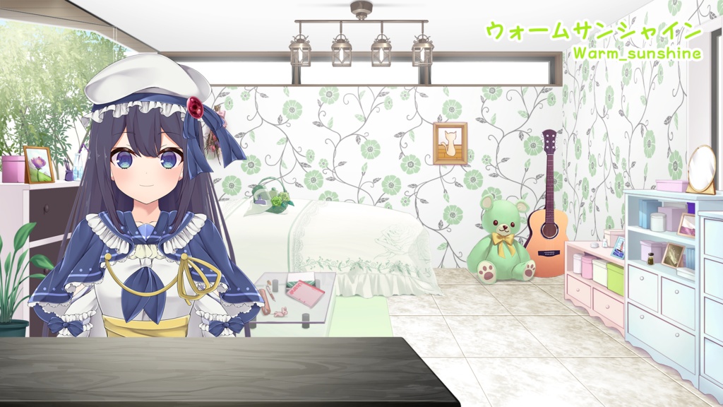 【Vtuber Custom】 Coordination room pack Vol.3【Background Created by Usanekomemory】