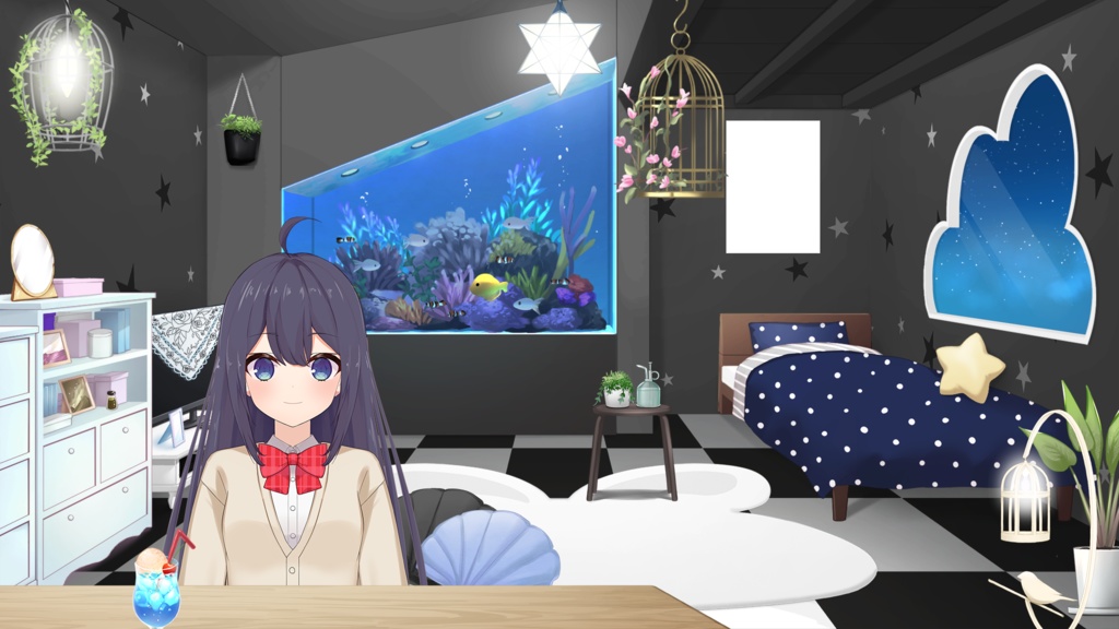 Home accents Set【Vtuber's Room assets】