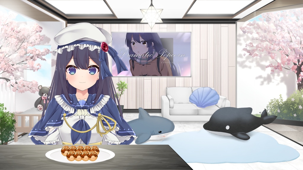 【Free Assets】Takoyaki Set 【Vtuber】