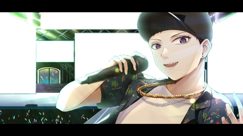 Concert Venue Set【Vtuber's Video Asset】