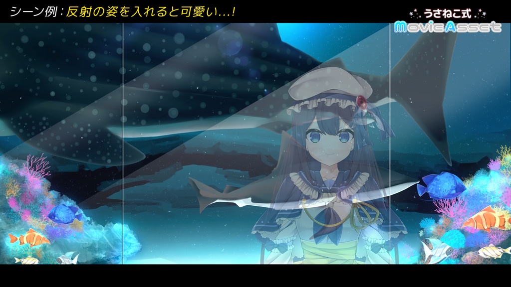 Aquarium Set【Vtuber's Video Asset】