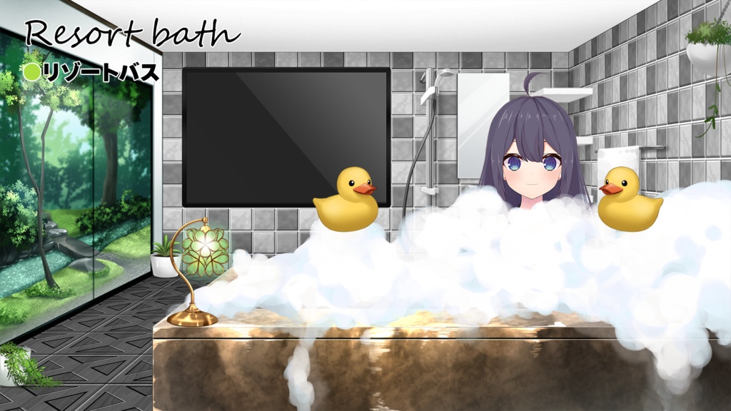 【Vtuber Custom】 Coordination room pack Vol.5【Background Created by Usanekomemory】