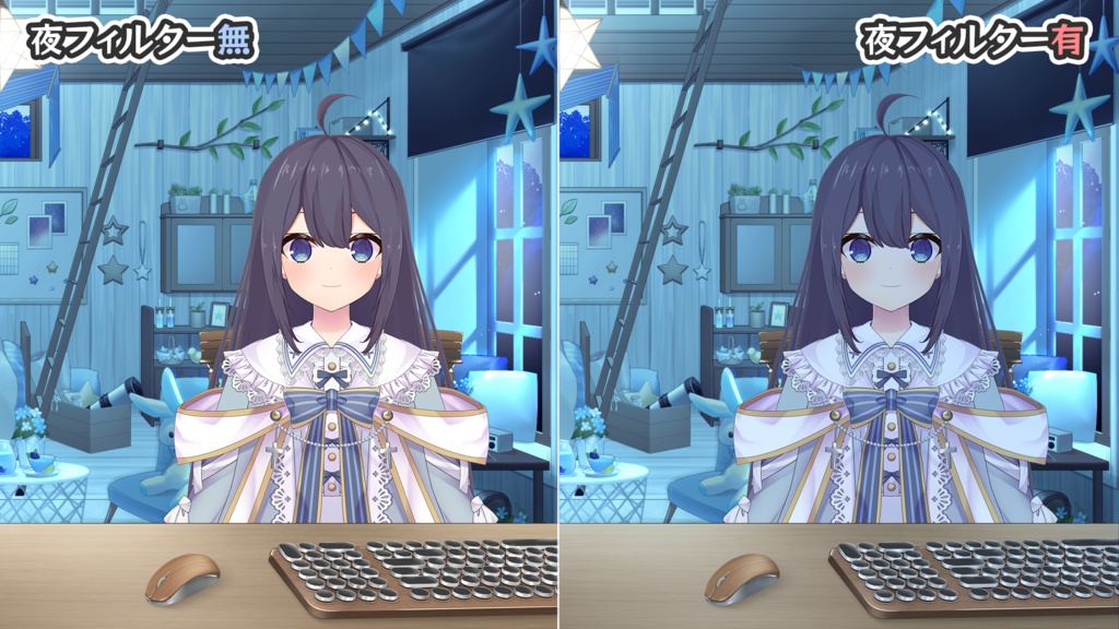 【Forest hideaway】Vtuber Custom Room Set Vol.18【Background Created by Usanekomemory】