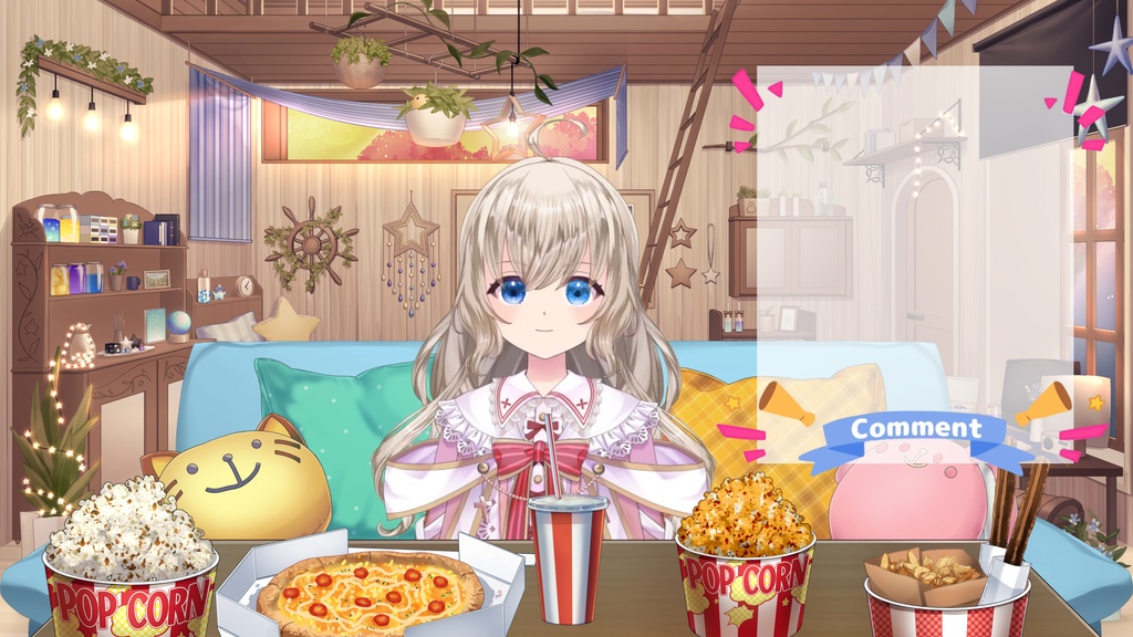 PARTY Set【Vtuber's Premium Room assets】