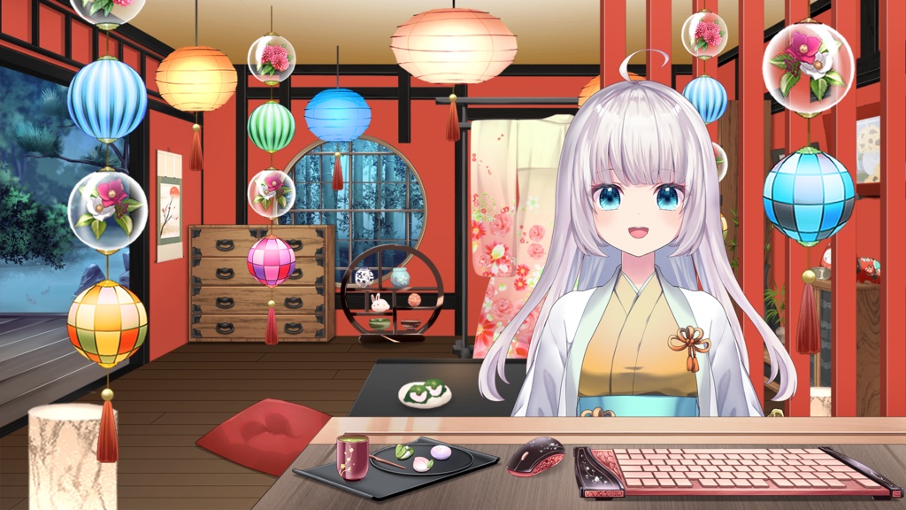 【Vtuber Custom Room】Coordination room pack Vol.9