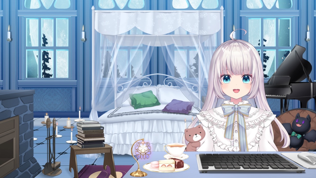 【Vtuber Custom Room】Coordination room pack Vol.9