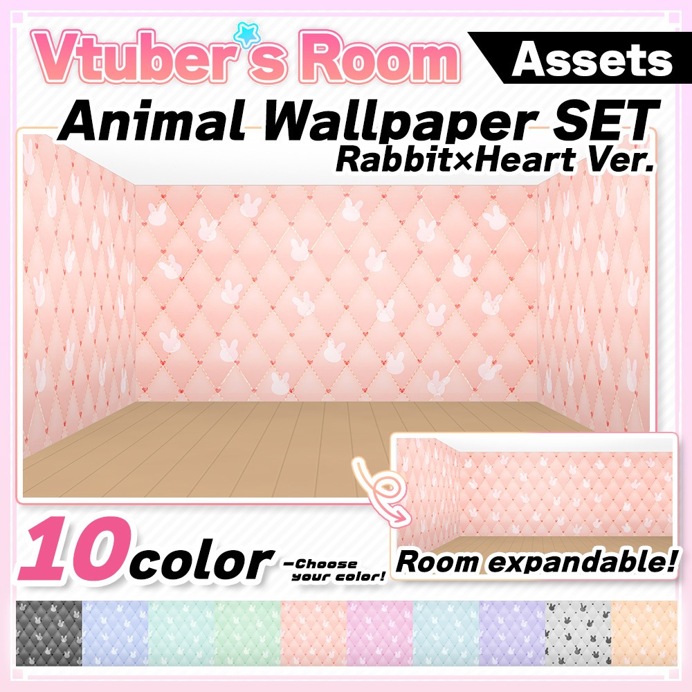 Animal wallpaper set 10 types【Background Created by Usanekomemory】