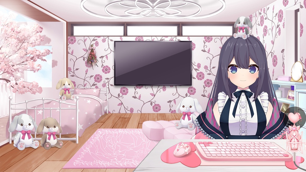 Animal plushie set (Rabbit Ver.)